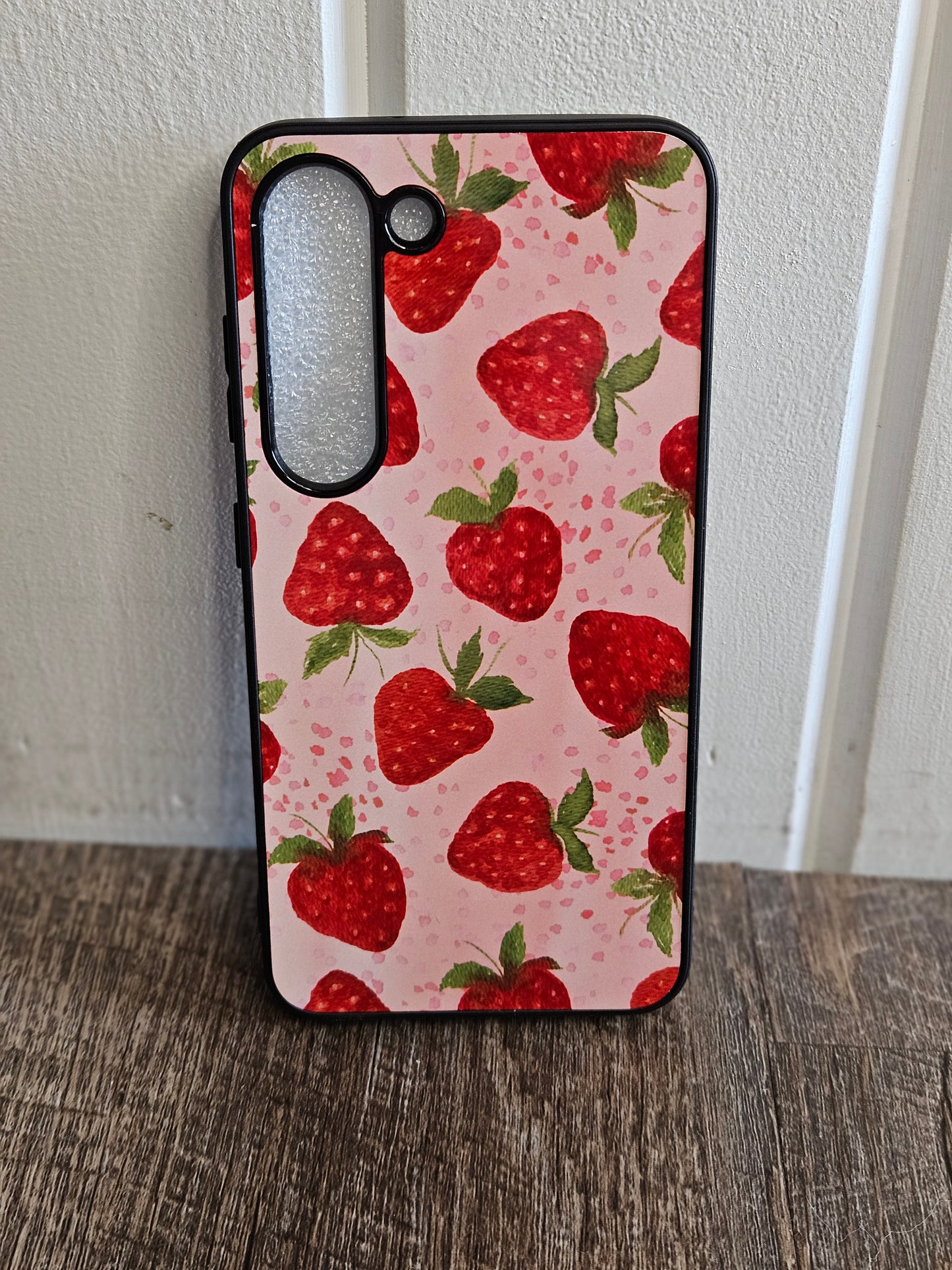 Strawberries Phone Case Apple + Samsung