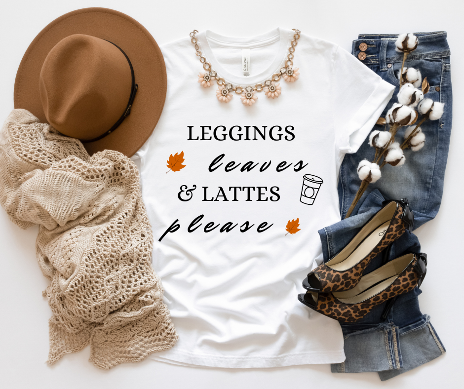 Leggings, leaves & lattes please