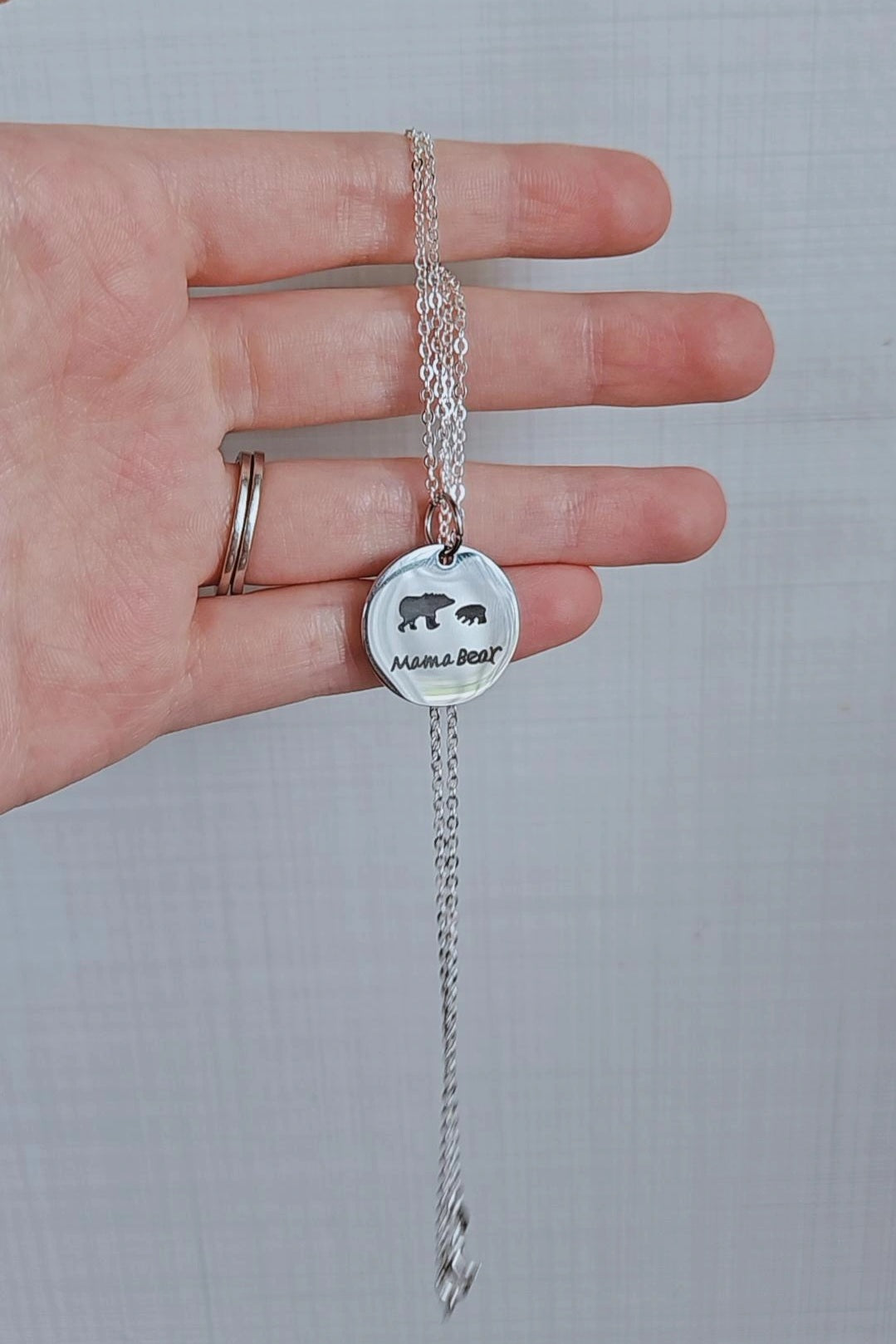 Mama Bear Necklace